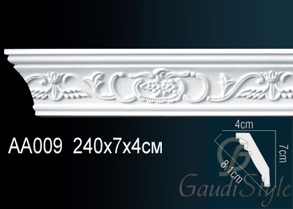 Perfect карниз потолочный с рисунком AA009F от магазина Gaudi