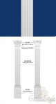 картинка Modus Decor Пилястра ПЛ005.01 (ствол) от магазина Gaudi