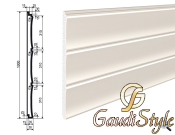картинка Lepninaplast Накладка СВ-50/3 панель от магазина Gaudi