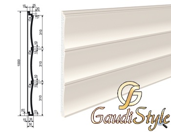 картинка Lepninaplast Накладка СВ-50/1 панель от магазина Gaudi