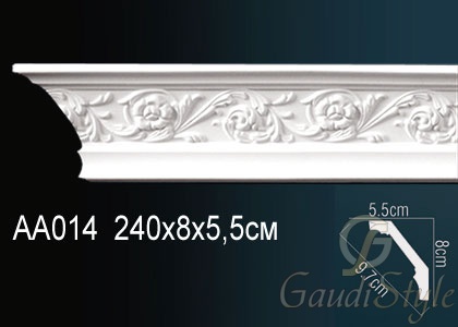 Perfect карниз потолочный с рисунком AA014F от магазина Gaudi