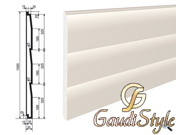 картинка Lepninaplast Накладка СВ-50/9 панель от магазина Gaudi