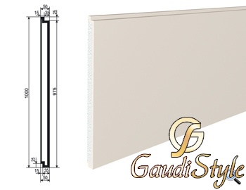 картинка Lepninaplast Накладка СВ-50/5 панель от магазина Gaudi