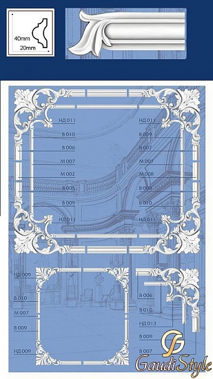 картинка Modus Decor Декоративная вставка В007 от магазина Gaudi