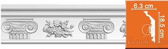 Карниз с орнаментом Decomaster DT 9830 от магазина Gaudi