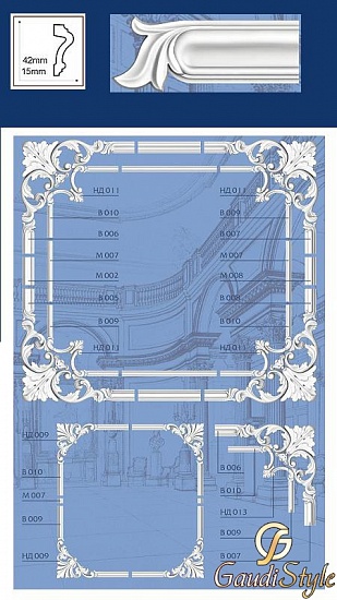 картинка Modus Decor Декоративная вставка В005 от магазина Gaudi