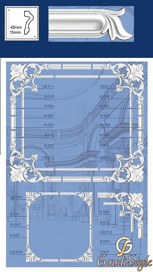 картинка Modus Decor Декоративная вставка В006 от магазина Gaudi