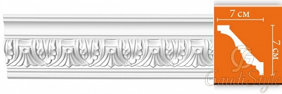 Карниз с орнаментом Decomaster 95622 гибкий от магазина Gaudi