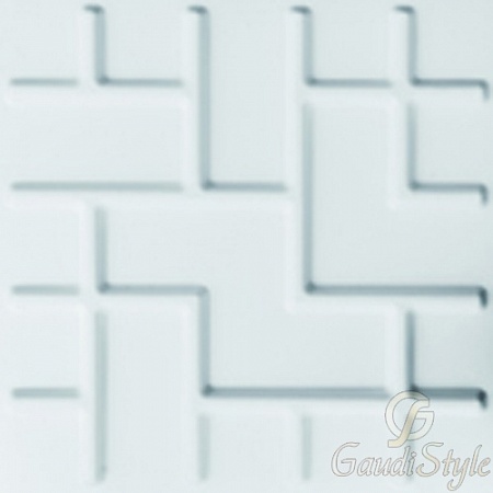 картинка Панель Artpole 3D эко Tetris бамбук 500x500 мм., 3м2, 1 упак. (12шт) от магазина Gaudi