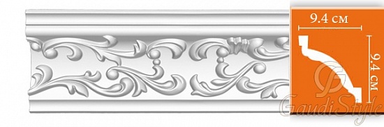 Карниз с орнаментом Decomaster 95292 от магазина Gaudi