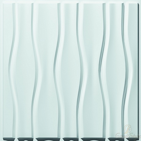 картинка Панель Artpole 3D эко Flows бамбук  500x500 мм., 3м2, 1 упак. (12шт) от магазина Gaudi