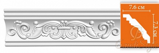 Карниз с орнаментом Decomaster 95406 от магазина Gaudi