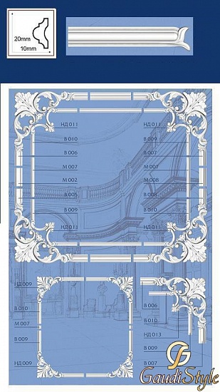 картинка Modus Decor Декоративная вставка В010 от магазина Gaudi