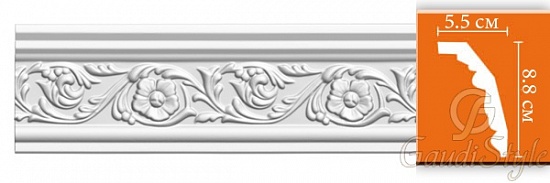 Карниз с орнаментом Decomaster 95323 от магазина Gaudi