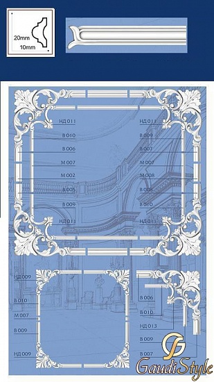 картинка Modus Decor Декоративная вставка В009 от магазина Gaudi