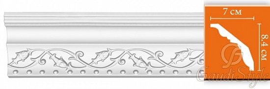 Карниз с орнаментом Decomaster 95621 от магазина Gaudi